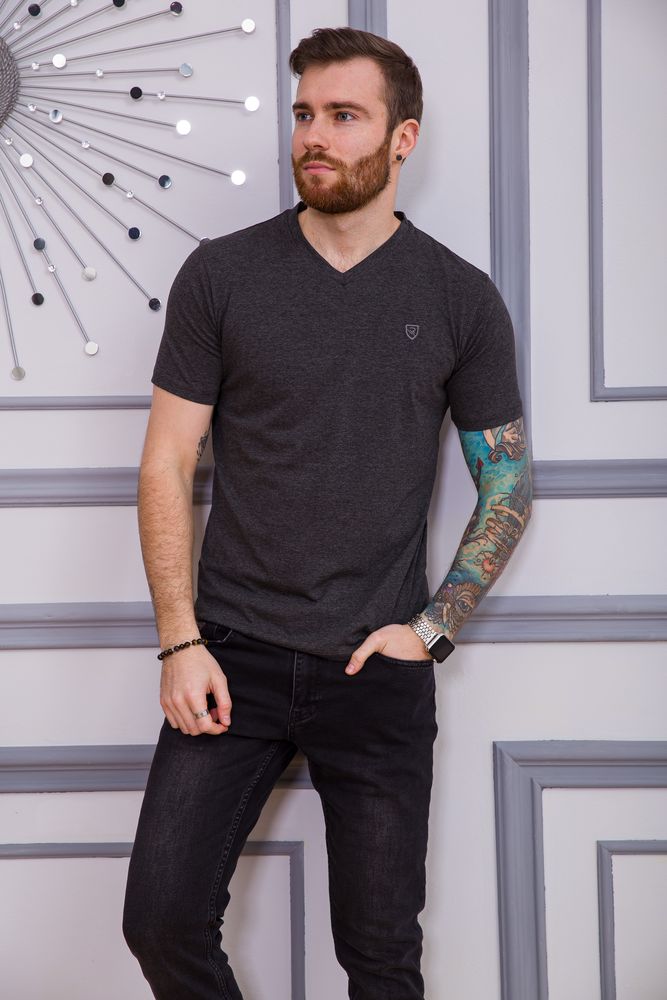 

Футболка мужская цвет грифельный размер  FG_06840_05, Футболка мужская цвет грифельный размер M FG_06840_05