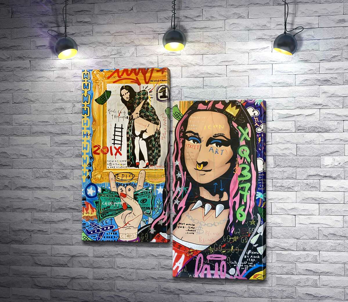 

Модульная картина ArtPoster Панк-музей Мона (Mona Punk Museum) – Джисбар 50x63 см Модуль №5