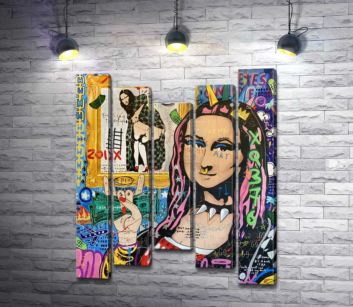 

Модульная картина ArtPoster Панк-музей Мона (Mona Punk Museum) – Джисбар 130x162 см Модуль №28