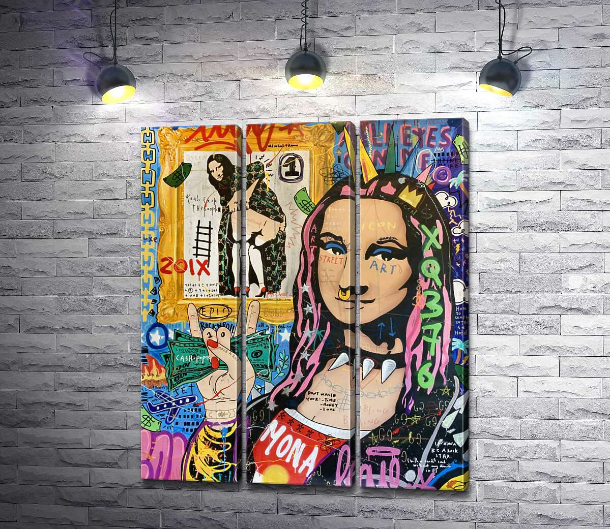 

Модульная картина ArtPoster Панк-музей Мона (Mona Punk Museum) – Джисбар 132x161 см Модуль №11