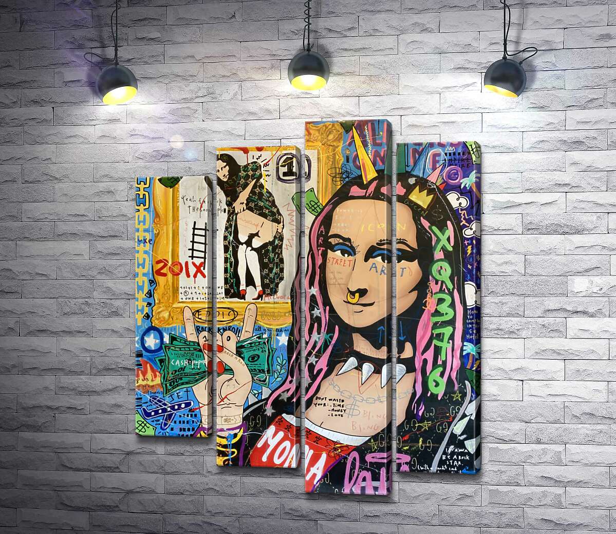 

Модульная картина ArtPoster Панк-музей Мона (Mona Punk Museum) – Джисбар 80x101 см Модуль №21