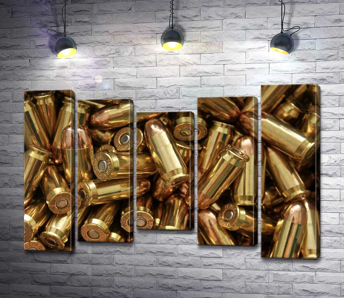 

Модульная картина ArtPoster Патроны для оружия 100x69 см Модуль №28