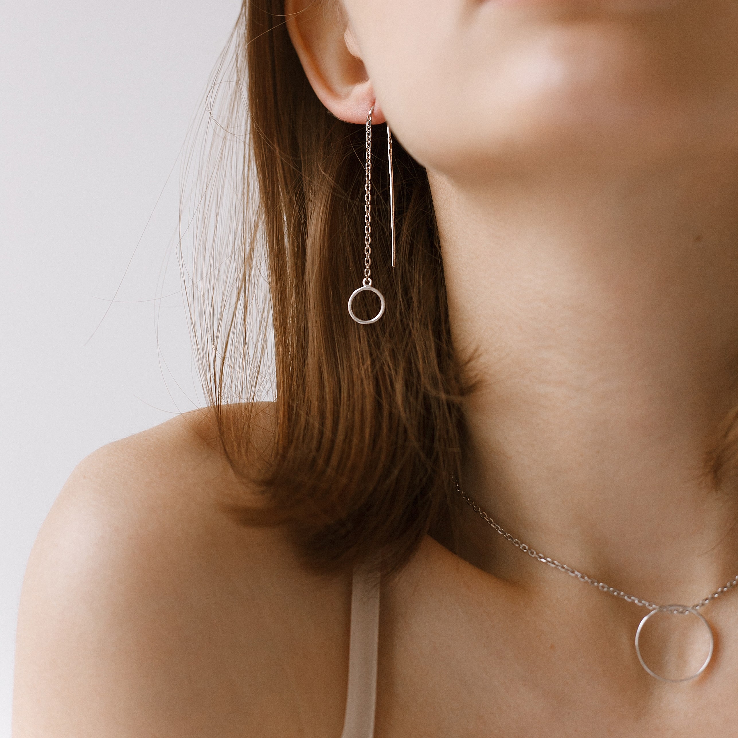 

Серьги из серебра 925 пр Легкость Siayvo