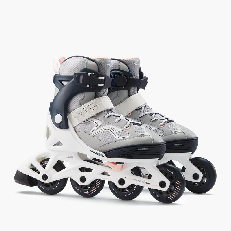 

Детские Раздвижные Ролики OXELO EU 35/38 FIT Серые
