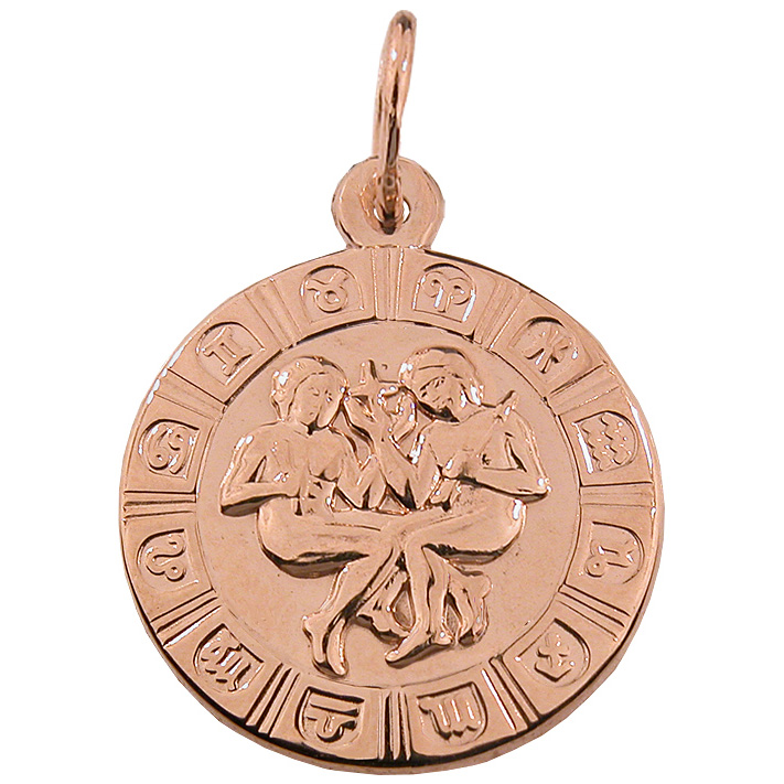 

Золотая подвеска "Близнецы" Tango Jewellery Company 100092
