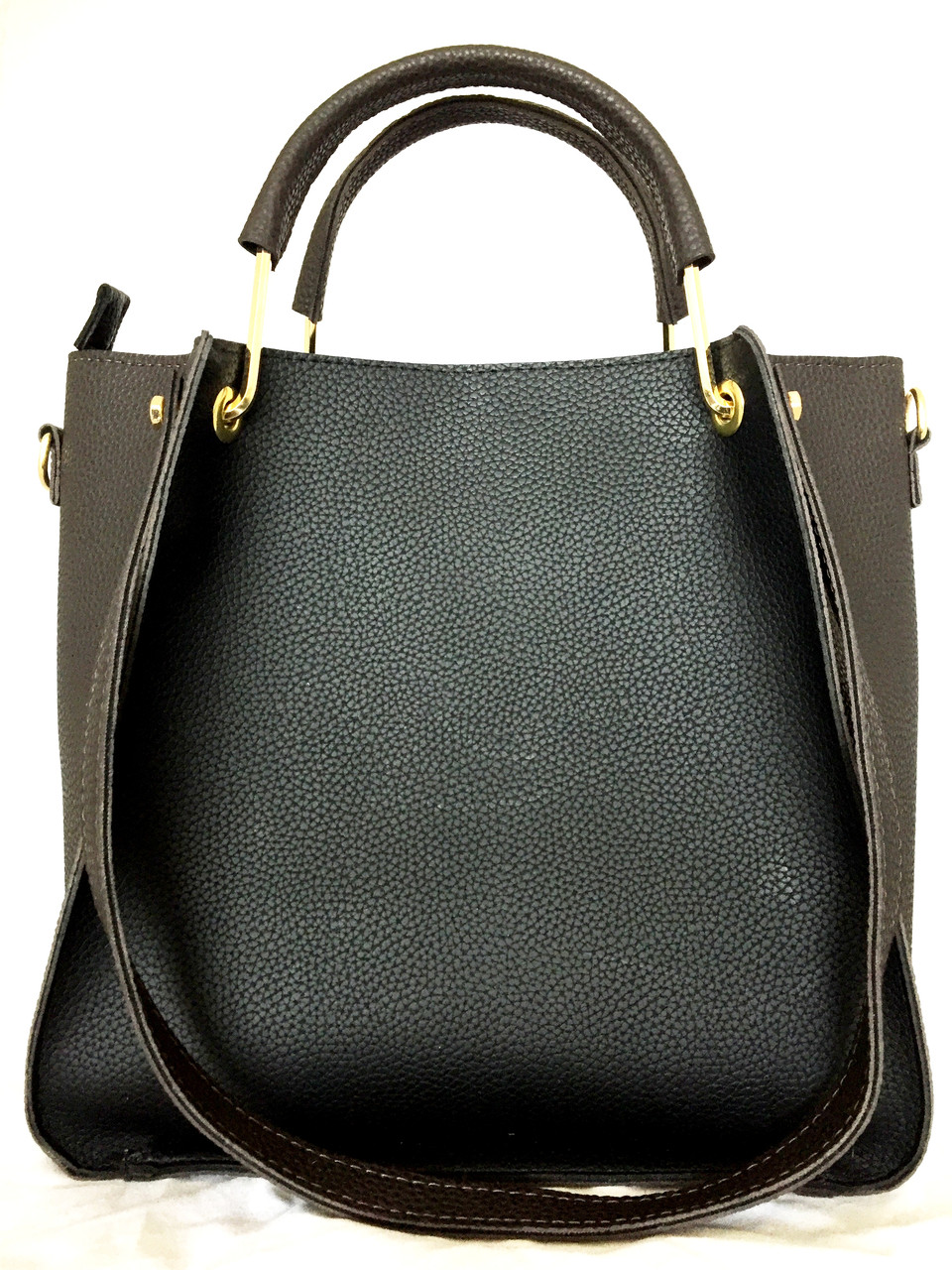 

Сумка женская из экокожи Betty Pretty 930EKOMBLKBRN