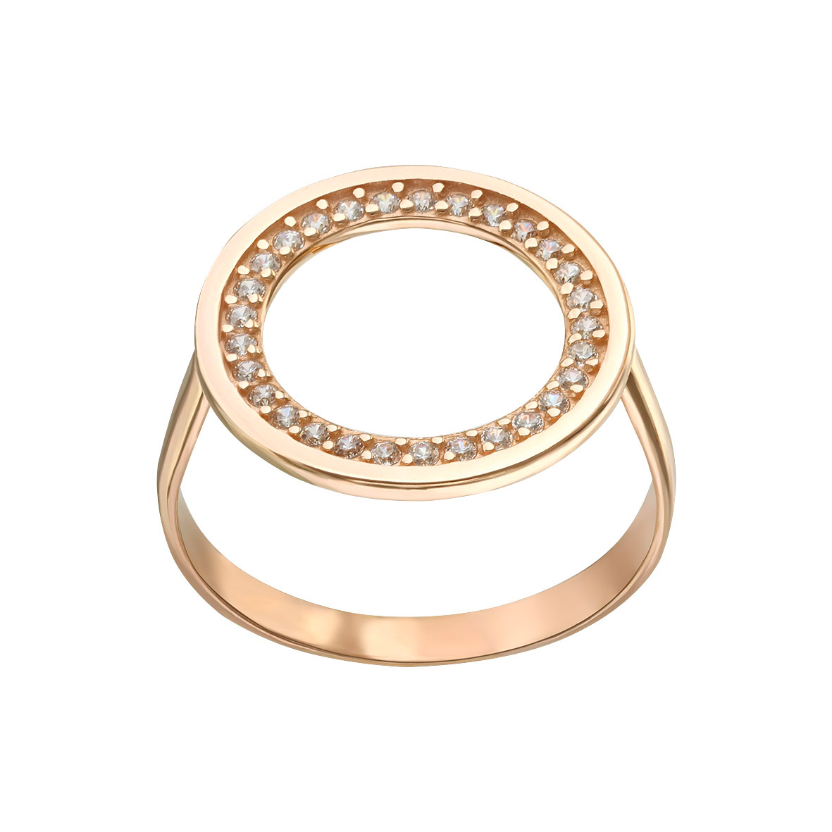 

Золотое кольцо с фианитами Tango Jewellery Company 380629 размер 16.5