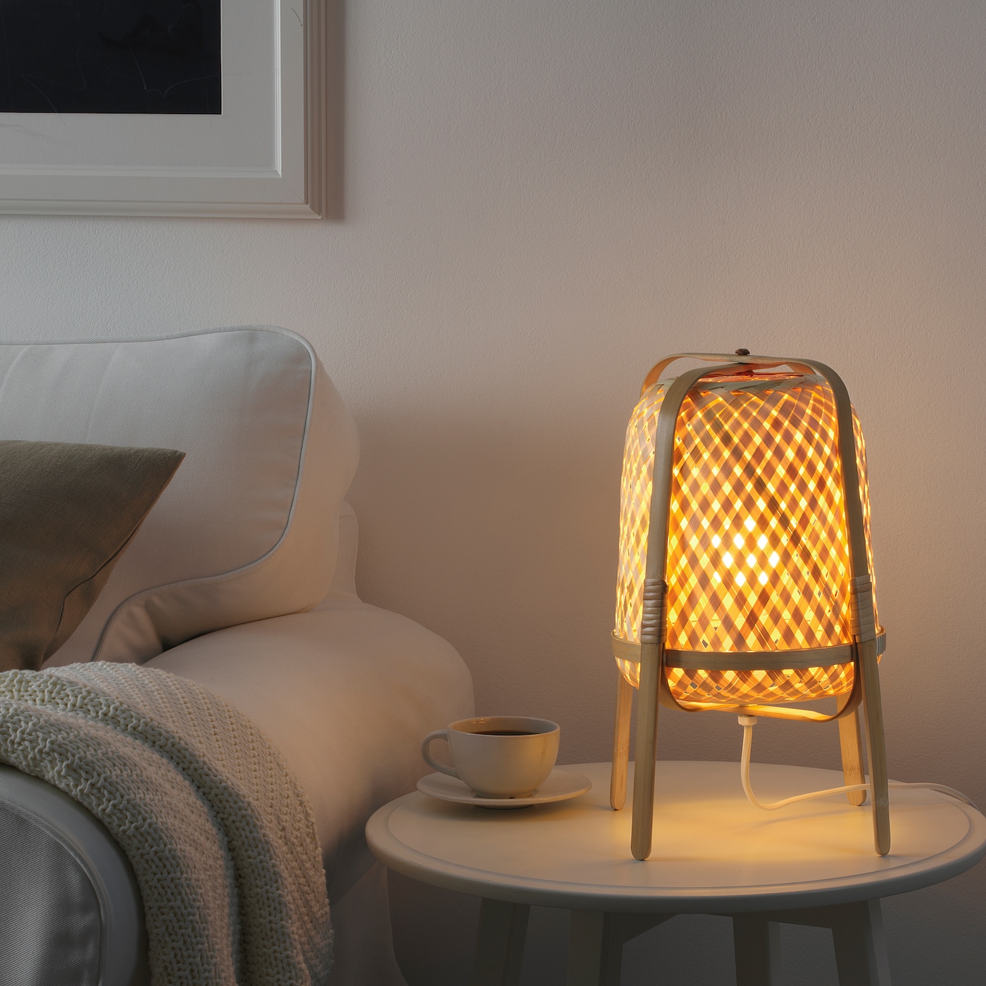 

Лампа настільна, бамбук/ручна робота KNIXHULT IKEA 703.585.24