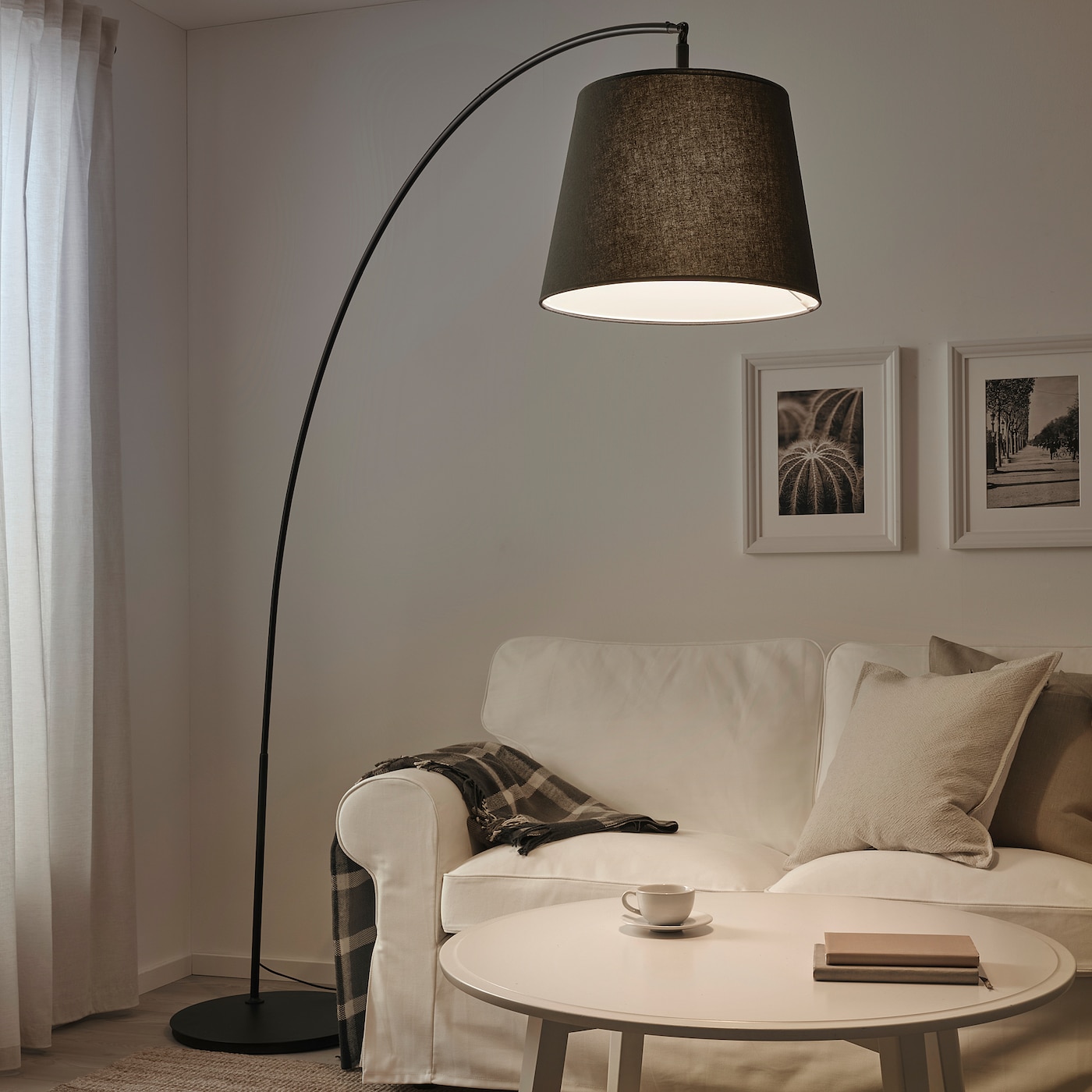 

Торшер дугоподібний, сірий SKOTTORP SKAFTET IKEA 693.859.86