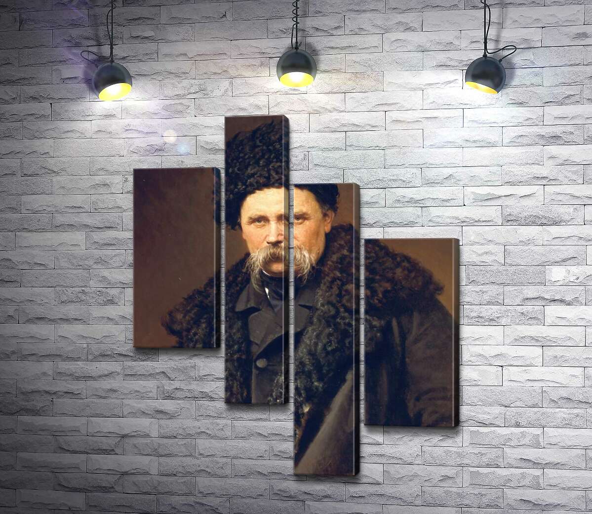 

Модульная картина ArtPoster Тарас Шевченко - Иван Крамской 100x129 см Модуль №20