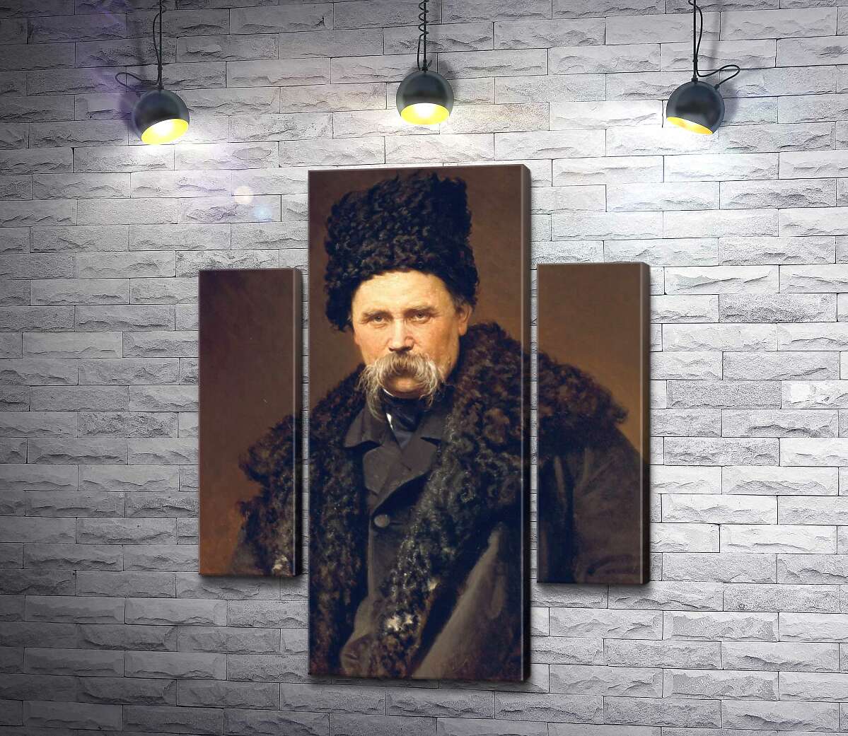 

Модульная картина ArtPoster Тарас Шевченко - Иван Крамской 100x129 см Модуль №7