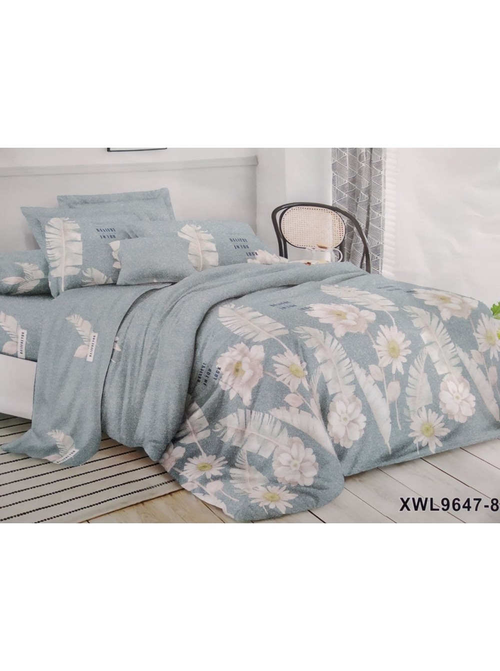

Двухспальный комплект постельного белья Vital - Textile Бязь 3D Premium 180х220 см (BP2-66)