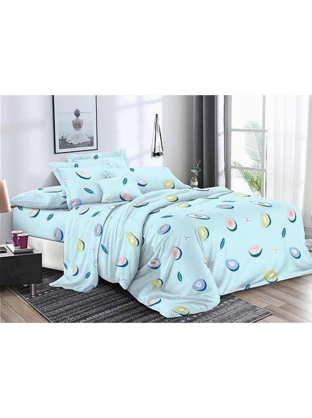

Двухспальный комплект постельного белья Vital - Textile Бязь 3D Premium 180х220 см (BP2-46)