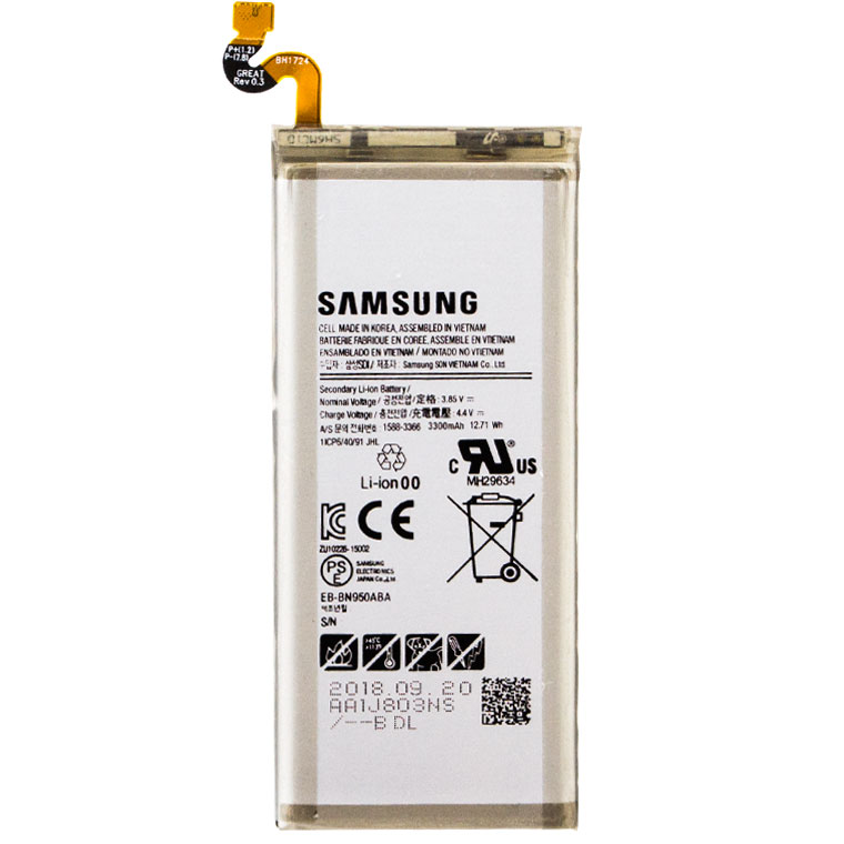 

Аккумулятор Samsung EB-BN950ABA 3300 mAh Note 8 AAAA/Original тех.пак