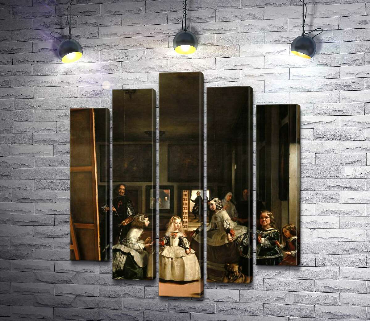 

Модульная картина ArtPoster Фрейлины (Las meninas) – Диего Веласкес (Diego Velazquez) 100x117 см Модуль №26