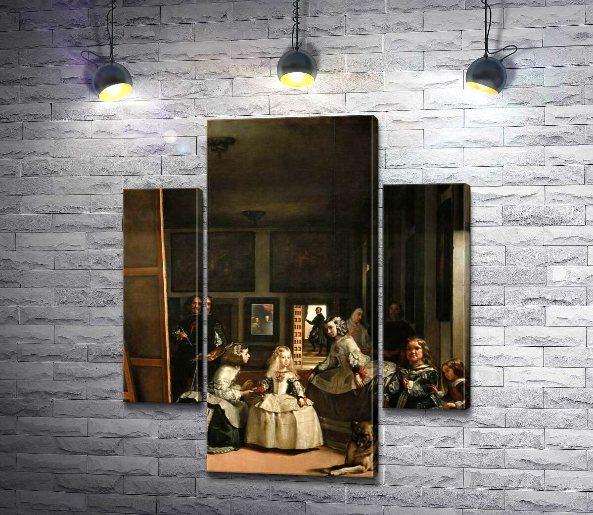 

Модульная картина ArtPoster Фрейлины (Las meninas) – Диего Веласкес (Diego Velazquez) 100x115 см Модуль №7