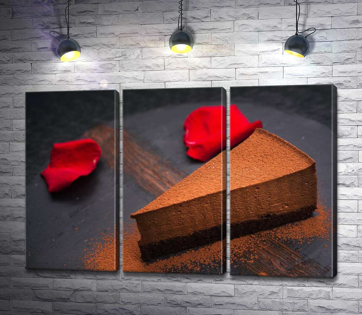 

Модульная картина ArtPoster Трюфельный торт с воздушным муссовым слоем 60x40 см Модуль №11