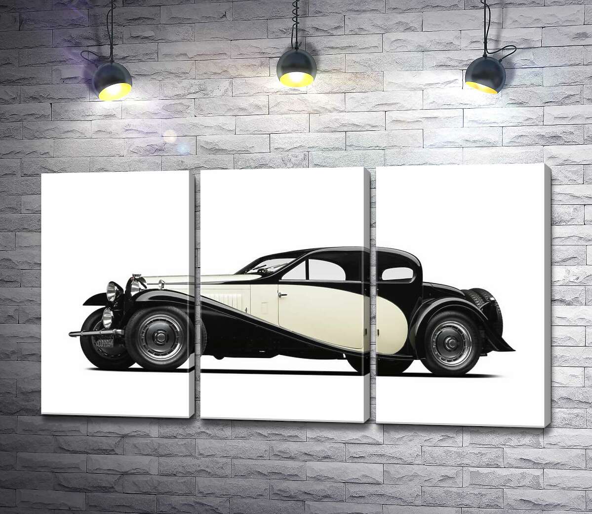 

Модульная картина ArtPoster Элегантный французский автомобиль Бугатти (Bugatti Type 46) 60x34 см Модуль №11