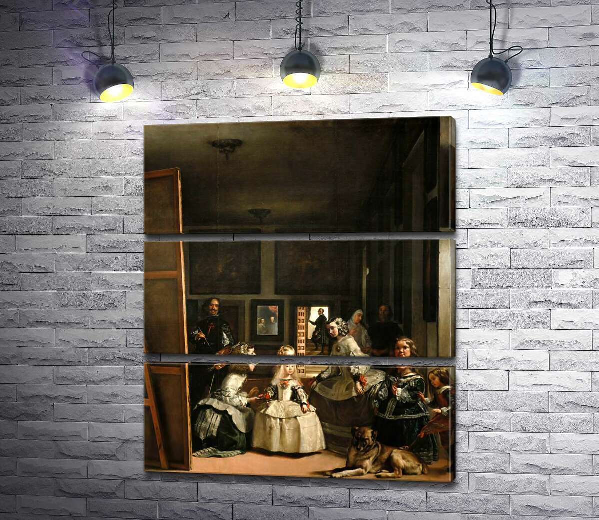 

Модульная картина ArtPoster Фрейлины (Las meninas) – Диего Веласкес (Diego Velazquez) 52x60 см Модуль №13