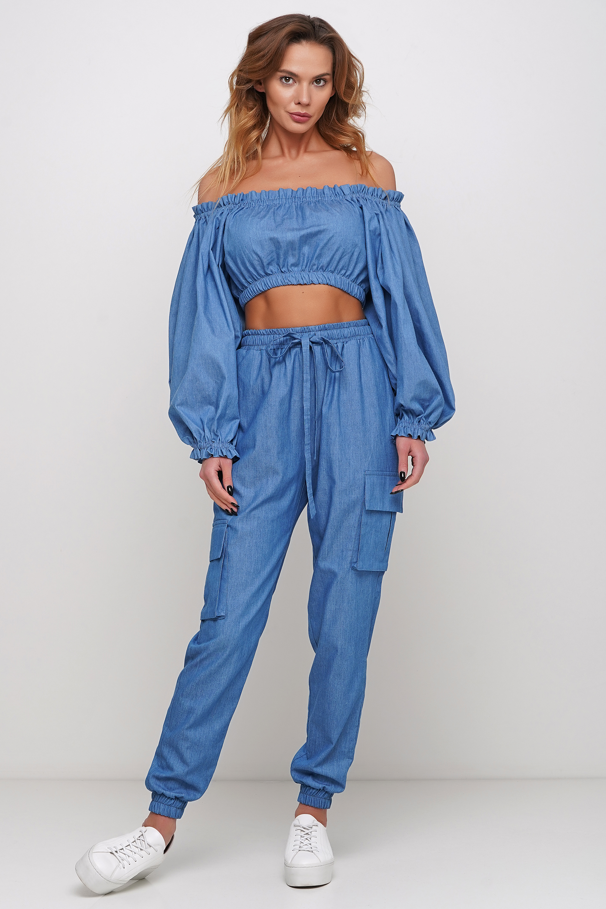 

Блузка Anna Yakovenko 2968  Синяя, Блузка Anna Yakovenko 2968 XXS Синяя