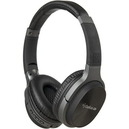 

Беспроводные Блютуз стерео наушники Gelius Ultra Stem GL-HBB-0029 Black/Grey