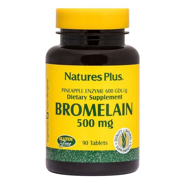 

Бромелайн Bromelain Nature's Plus 500 мг 90 таблеток (NP088)