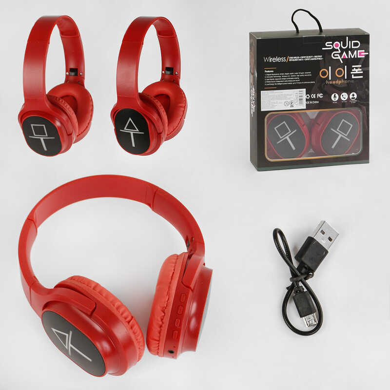 

Наушники беспроводные Bluetooth, USB кабель C50603