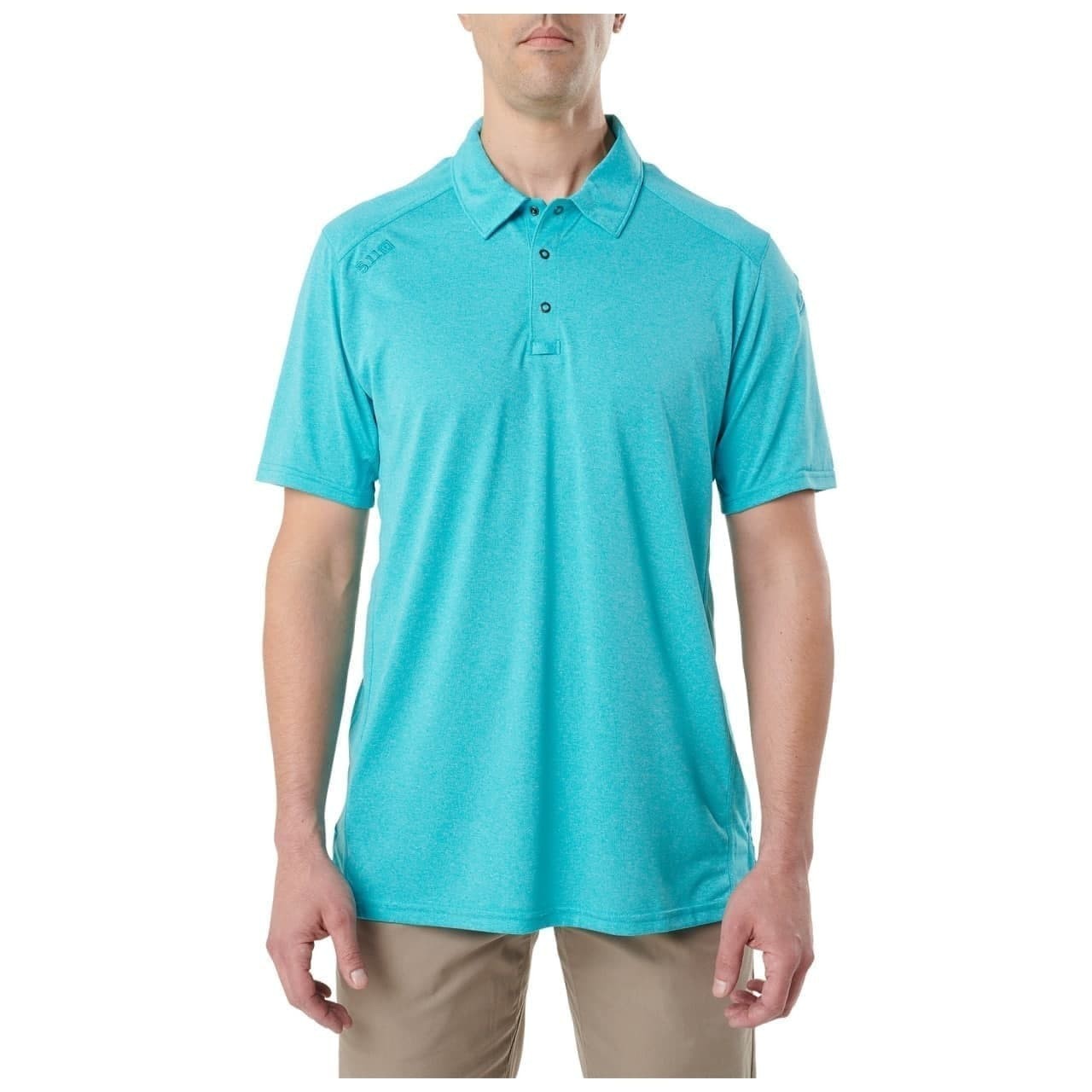 

Тактическое Поло 5.11 Tactical PARAMOUNT SHORT SLEEVE POLO  Scuba Blue Heather, Тактическое Поло 5.11 Tactical PARAMOUNT SHORT SLEEVE POLO S Scuba Blue Heather