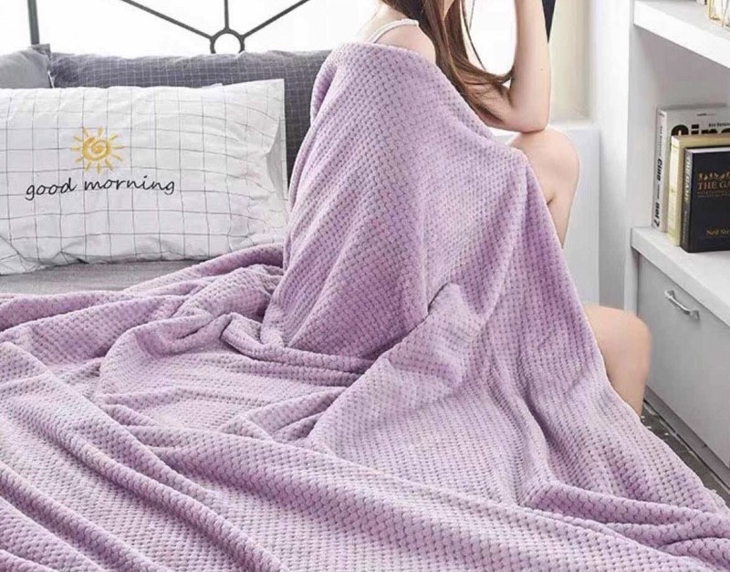 

Плед бамбуковый Koloco Silk Bamboo лаванда 180х220-1