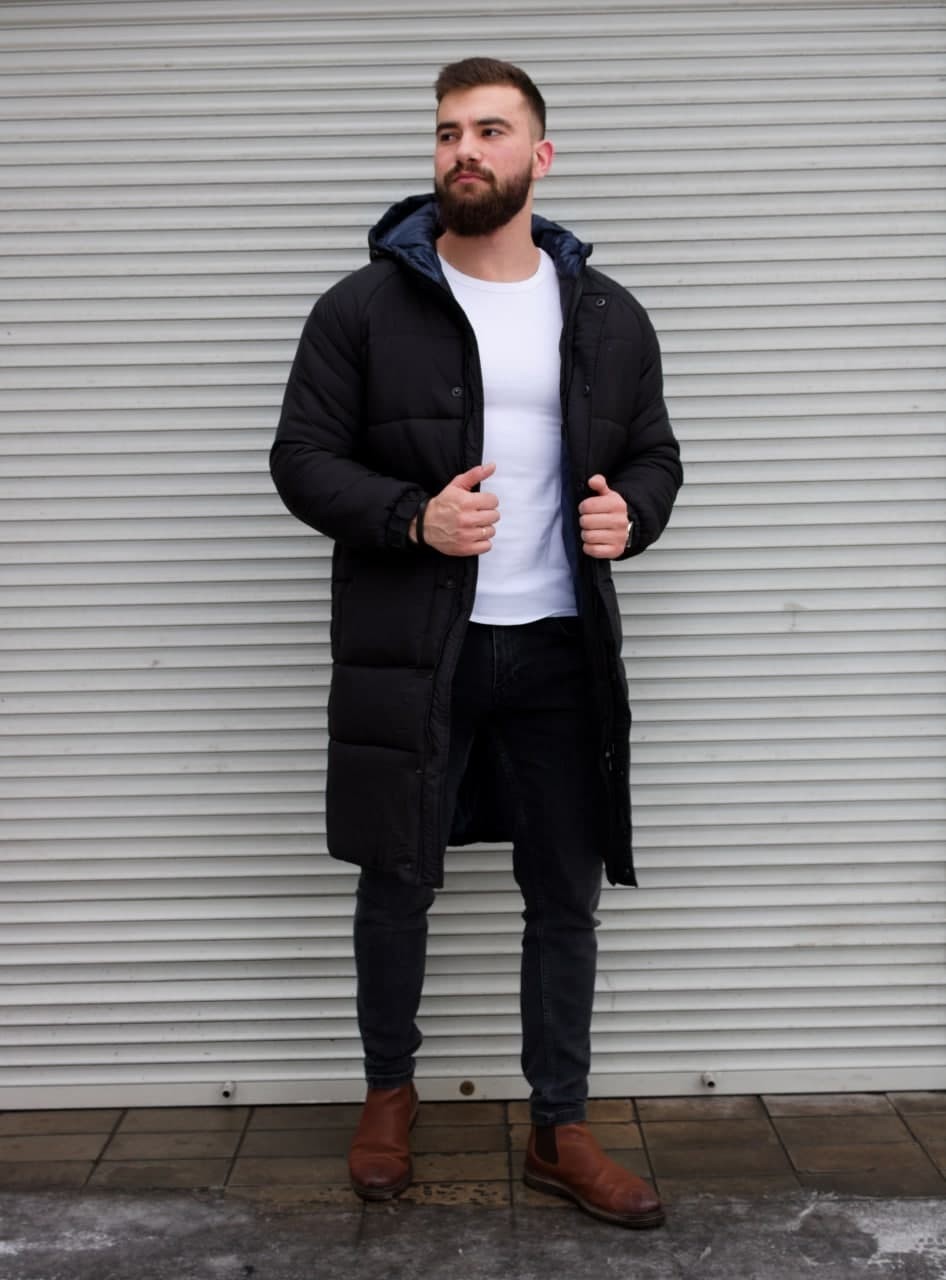 

Пуховик R.A. Down Jacket Black  черный 2126 черн, Пуховик R.A. Down Jacket Black L черный 2126 черн-L