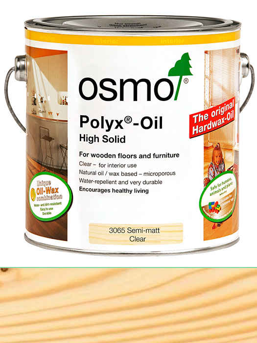 

Масло с твердым воском для защиты пола Osmo Hartwachs-Ol Original 0,375 L Полуматовое 3065 (4006850674398)