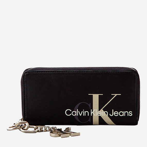 

Женский кошелек + брелок Calvin Klein Jeans Sculpted Mono Za + Keyfob K60K608978-BDS Black