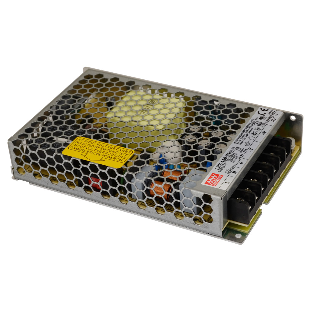 

Блок питания Mean Well LRS-150-24 защита IP20 (art.239551)