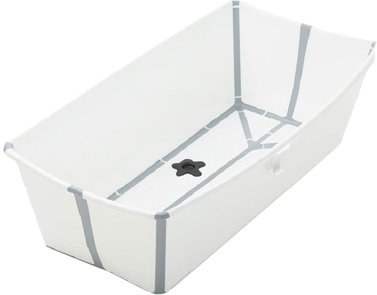 Ванночка Stokke Flexi Bath XL Складная Белая (535901) – фото, отзывы ...
