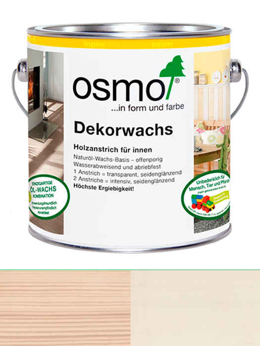 

Универсальное цветное масло Osmo Dekorwachs Intensive Töne 2,5 L Шёлк 3172 (4006850394227)