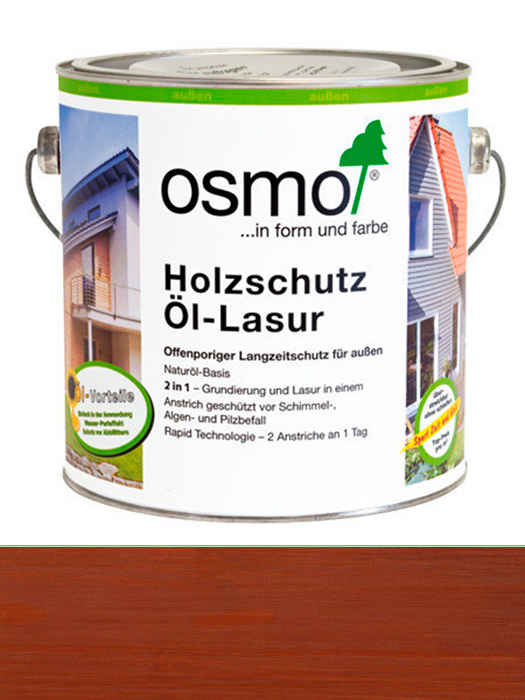 

Защитное масло-лазурь Osmo Holzschutz-Lasur 0,125 L Махагон 703 (4006850105229)
