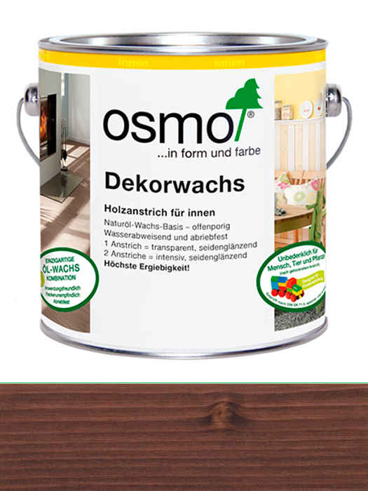 

Цветное прозрачное масло Osmo Dekorwachs Transparent 0,125 L Венге 3161 (4006850103072)