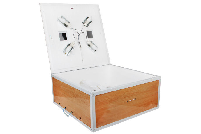 

Инкубатор Курочка Ряба на 130 яиц с механическим переворотом (kr130pl)