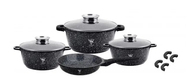 

Набор алюминиевой посуды Higher Kitchen HK-307 с гранитным антипригарным покрытием HK-307