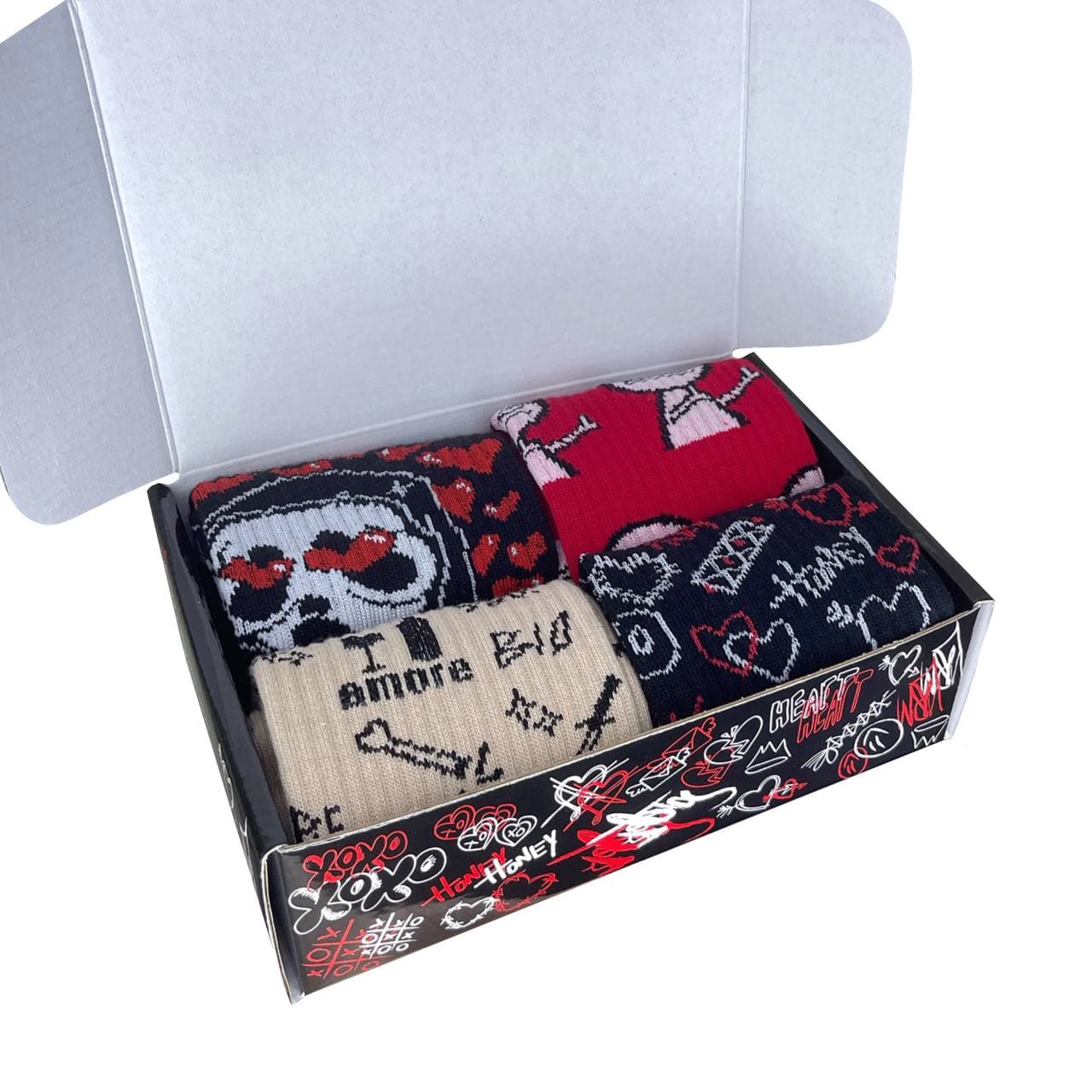 

Набір КРИК від 1and1 з 4 пар шкарпеток - - () Подарунковий бокс, Набір КРИК від 1and1 з 4 пар шкарпеток - 36-39 (S) Подарунковий бокс