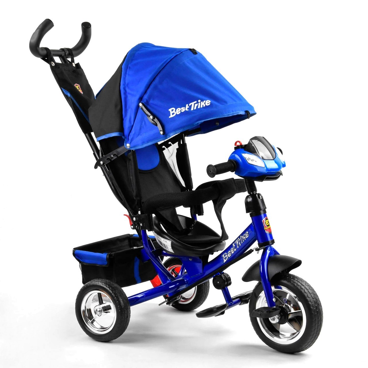 

Велосипед детский Трехколесный Best Trike 6588 с фарой, Синий