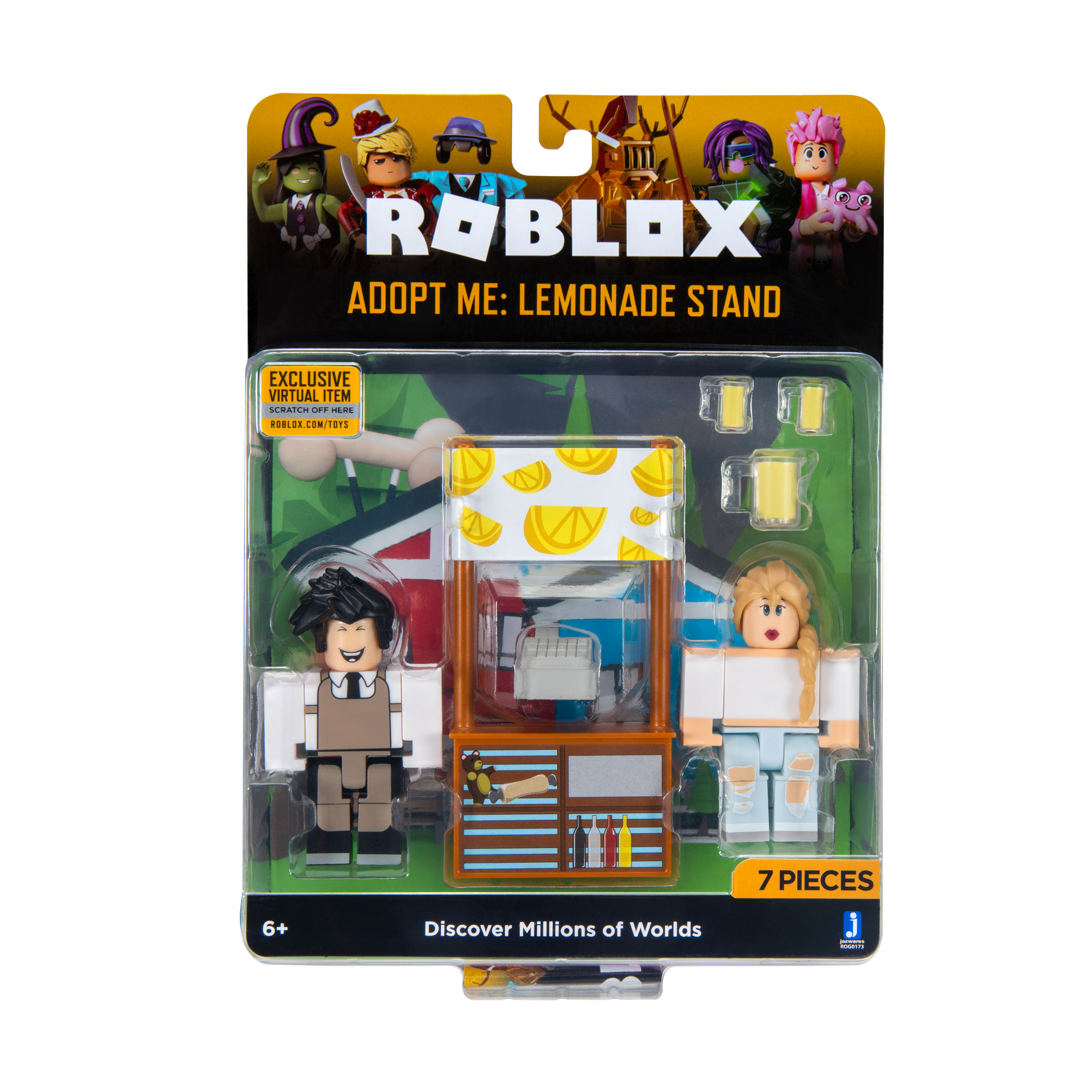 

Роблокс игровой набор с фигурками Game Packs Adopt Me: Lemonade Stand W6 Jazwares Roblox (ROG0173)