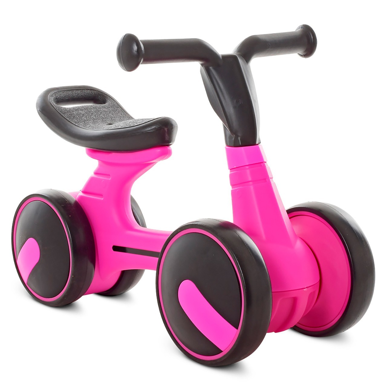 

Беговел PROF1 KIDS пластиковый для малышей от 1 года малиновый M 5449-4