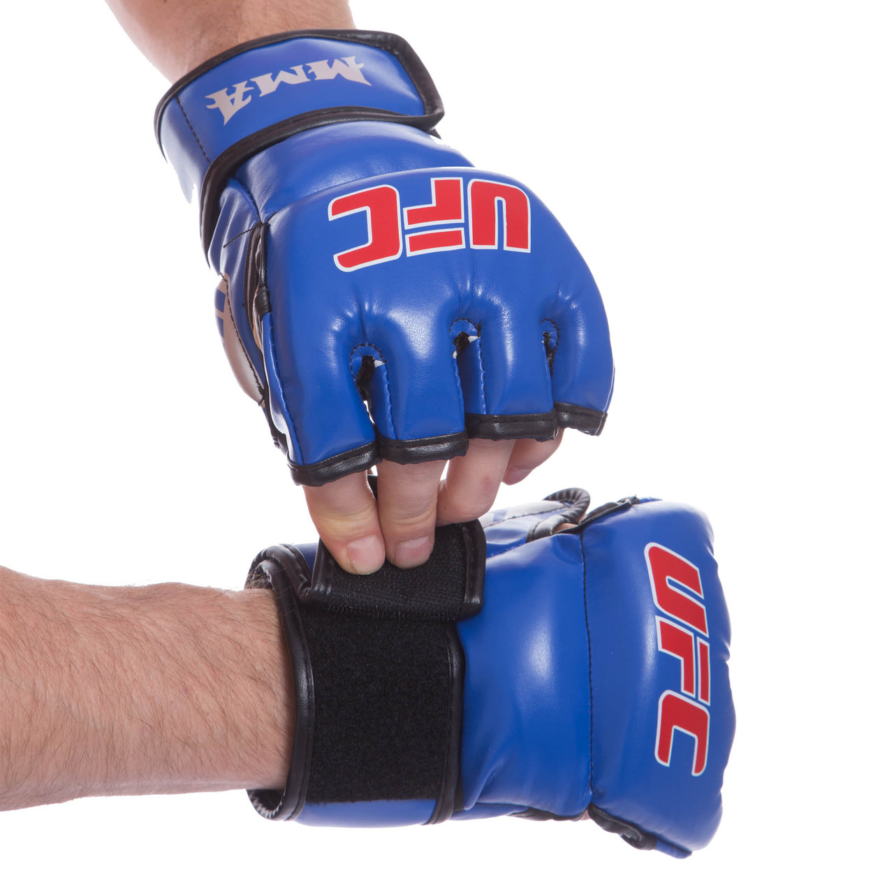 

Перчатки для смешанных единоборств Zelart Heroe MMA 0397 размер XS Blue