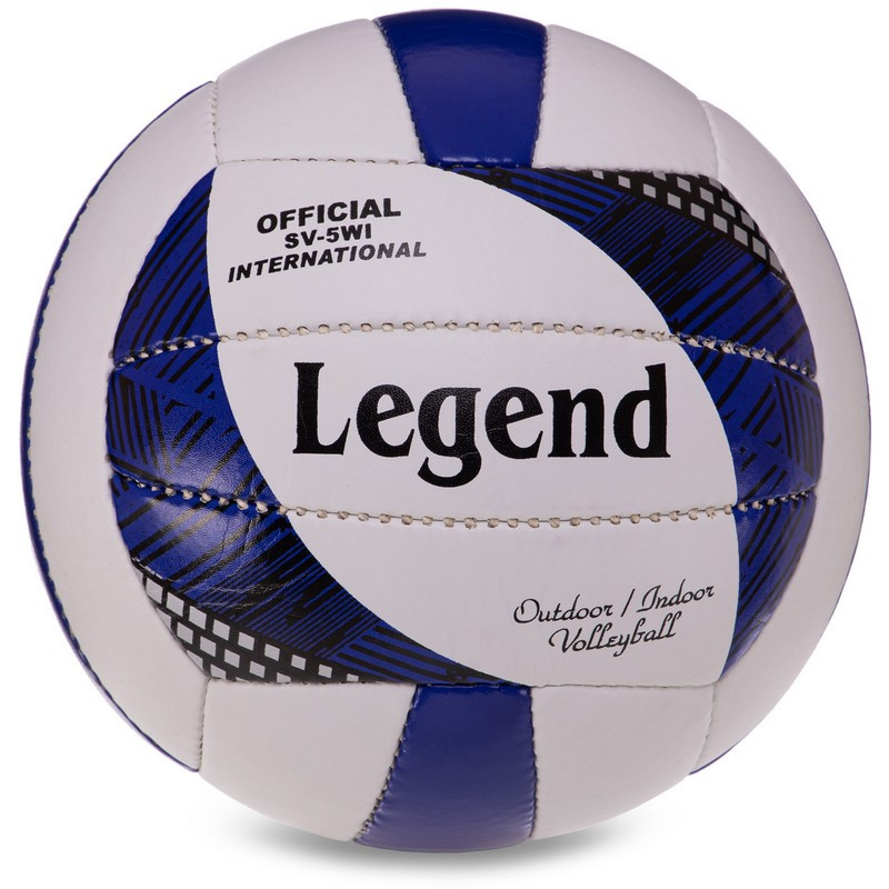 

Мяч волейбольный Legend Sprinter 3126 размер №5 White-Blue