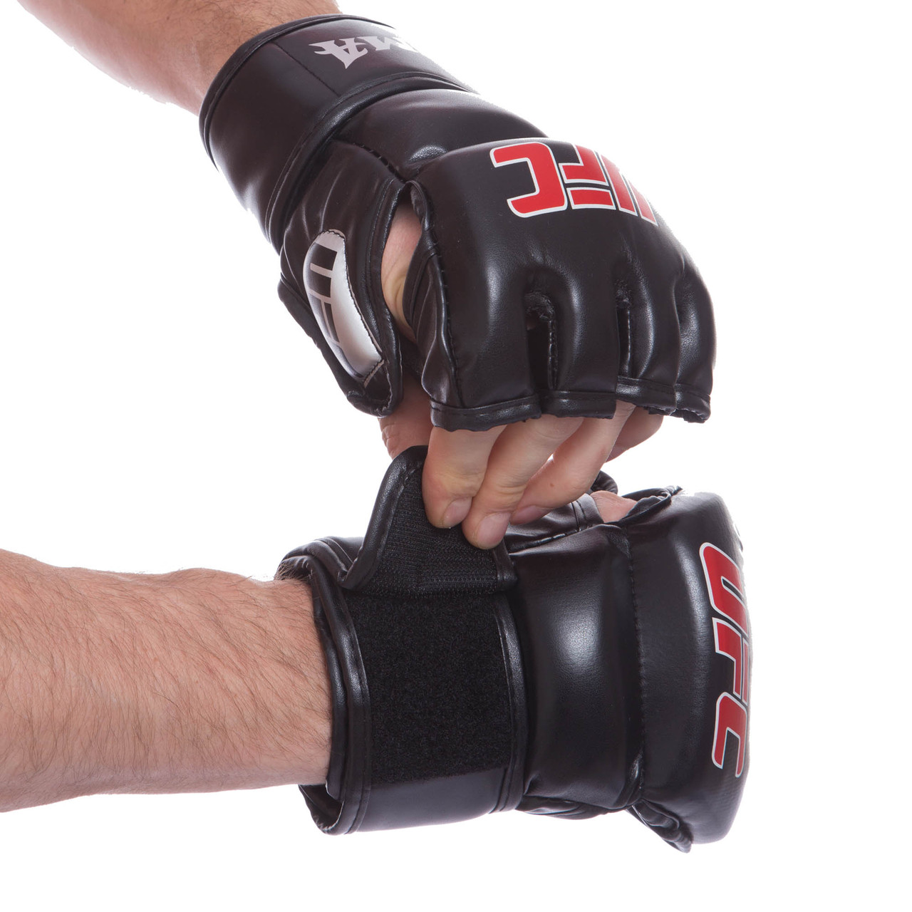 

Перчатки для смешанных единоборств Zelart Heroe MMA 0397 размер XL Black