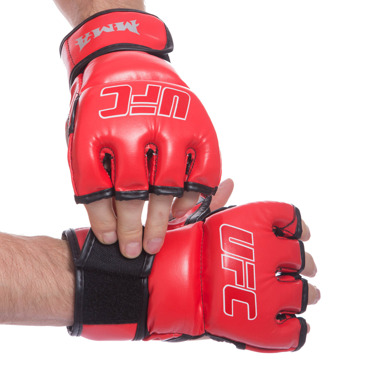 

Перчатки для смешанных единоборств Zelart Heroe MMA 0397 размер S Red