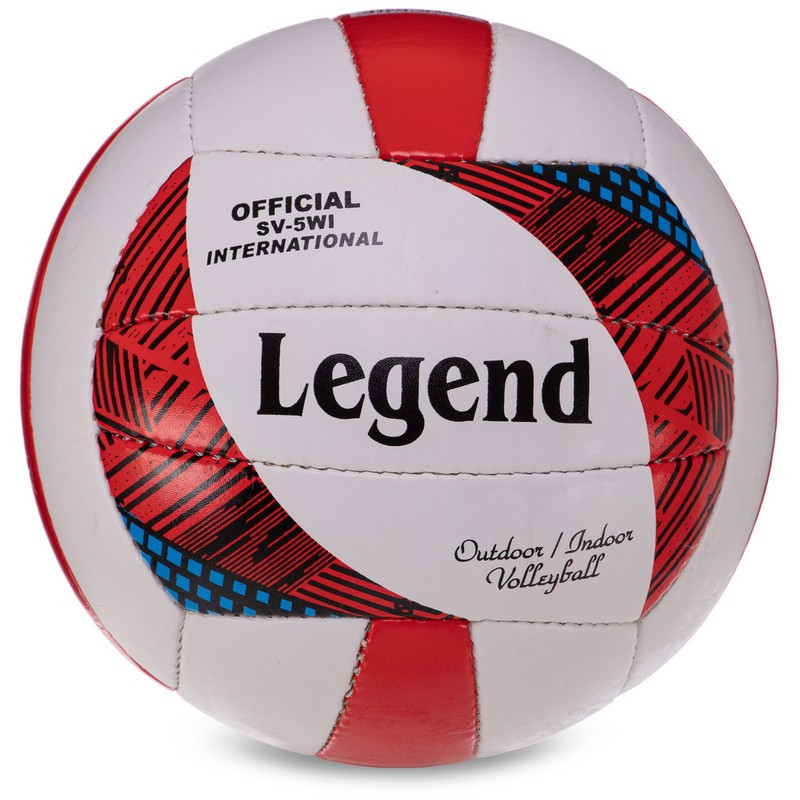 

Мяч волейбольный Legend Sprinter 3126 размер №5 White-Red