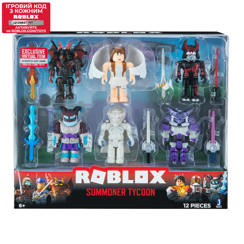 

Роблокс игровой набор с фигурками Multipack Summoner Tycoon W6 Jazwares Roblox (ROB0215)