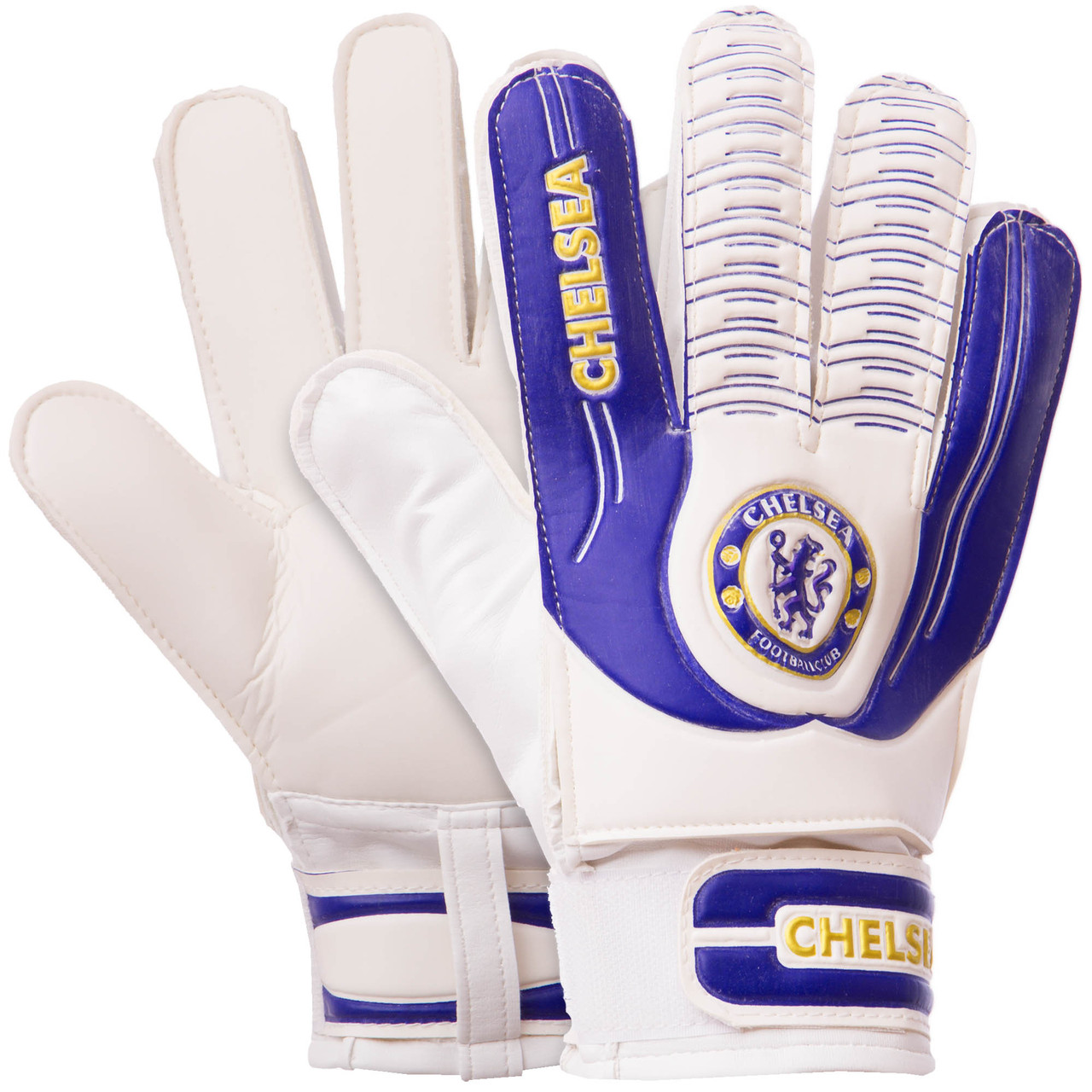 

Перчатки вратарские детские Profi Chelsea Sprinter 0029-02 размер 5 White-Blue